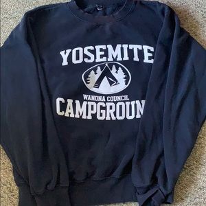 John galt Brandy Melville Navy Blue Sweatshirt